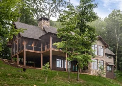 Living Stone Design+Build Lehman Residence Back Yard