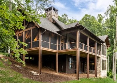 Living Stone Design+Build Lehman Residence Back View