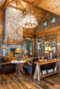 Living Stone Design+Build Lehman Residence Chandelier