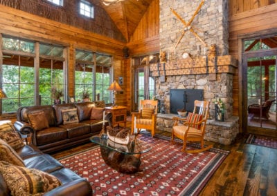 Living Stone Design+Build Lehman Residence Living Area