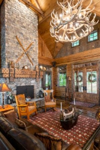 Living Stone Design+Build Lehman Residence Front Room