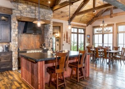 Living Stone Design+Build Lehman Residence Kitchen & Dining