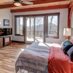 North Asheville Timberpeg bedroom
