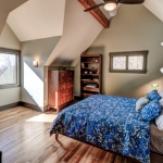 North Asheville Timberpeg bedroom