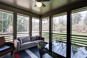 Living Stone Design+Build Modern Semi-Custom Home Patio