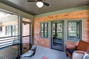 Living Stone Design+Build Modern Semi-Custom Home Patio Door