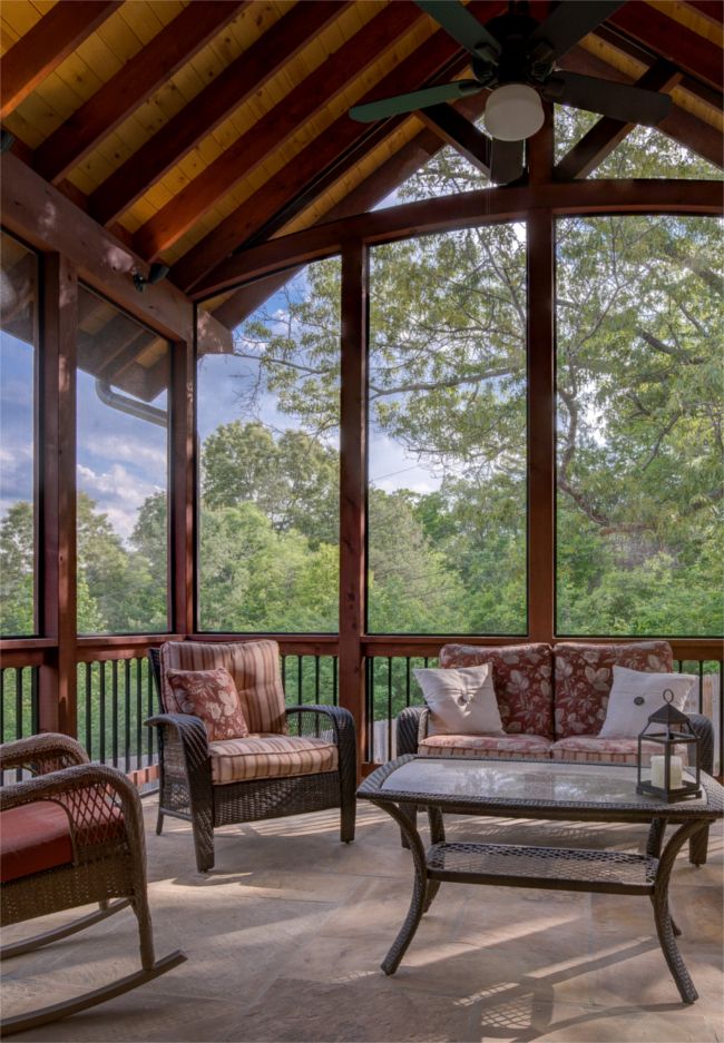 priced by design mountain screened in porch