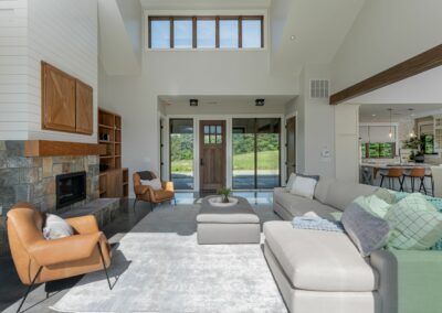Living Stone Design+Build Rosenberg Living Room