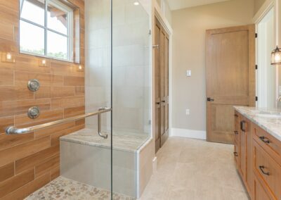 Living Stone Design+Build Rosenberg Bathroom Light