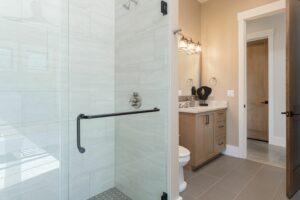 Living Stone Design+Build Rosenberg Shower Door