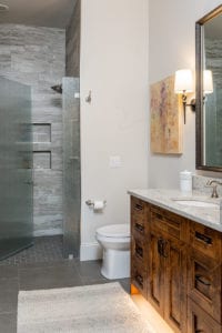 Living Stone Design+Build Talmage Walk In Shower