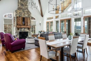 Living Stone Design+Build Talmage Living and Dining