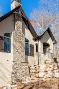 Living Stone Design+Build Talmage Chimney View