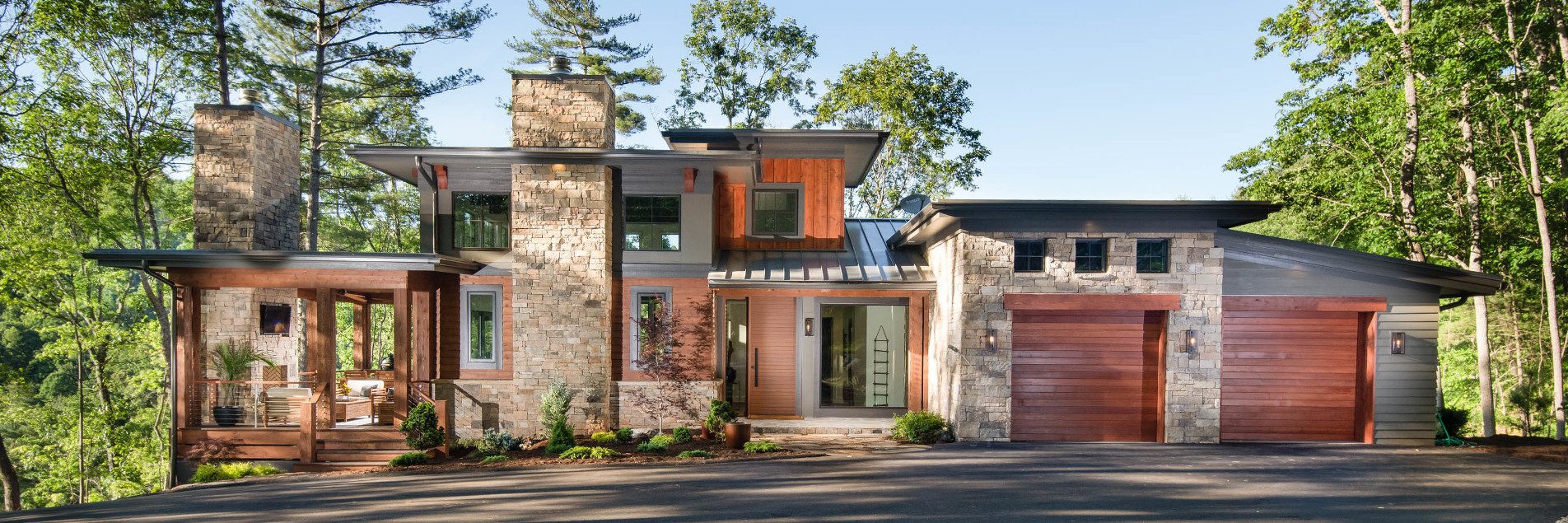 Mountain Modern in Asheville, NC Modern Prairie Computer Rendering