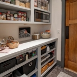 Black Mountain Transitional Craftsman pantry