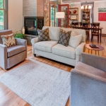 Black Mountain Transitional Craftsman living room