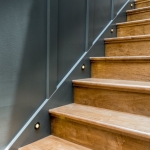 Black Mountain Transitional Craftsman staircase
