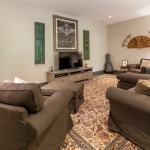 Black Mountain Transitional Craftsman sitting room