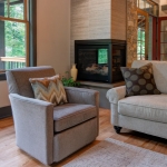 Black Mountain Transitional Craftsman sitting area