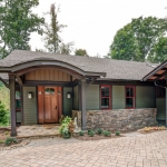 Black Mountain Transitional Craftsman exterior