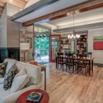 Black Mountain Transitional Craftsman dining room