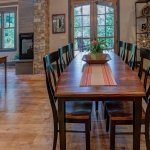 Black Mountain Transitional Craftsman dining room