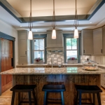 Black Mountain Transitional Craftsman kitchen
