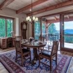 Asheville Timberpeg dining area