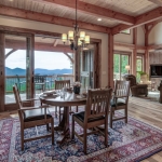 Asheville Timberpeg dining area