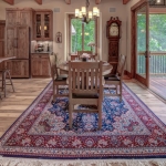 Asheville Timberpeg dining room