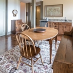 Asheville Timberpeg dining room