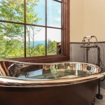 Black mountain craftsman bath tub