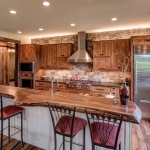 Black mountain craftsman kitchen