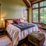 Black mountain craftsman bedroom