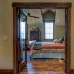 Black mountain craftsman bedroom