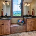 Black mountain craftsman bathroom