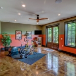 Black mountain craftsman fitness room