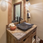 Black mountain craftsman sink