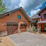 Black Mountain Craftsman two car garage