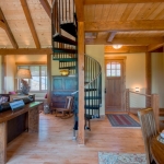 Arden Timberpeg spiral staircase