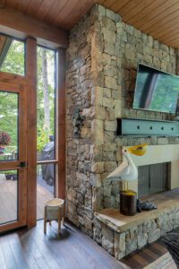 Living Stone Design+Build Hillin-Guilbeau Screen porch