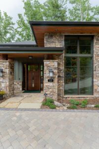 Living Stone Design+Build Hillin-Guilbeau Floor to Ceiling Window