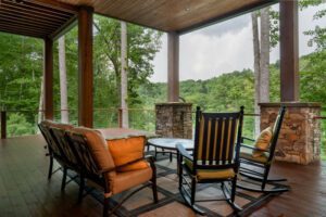 Living Stone Design+Build Hillin-Guilbeau Porch View