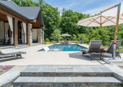 Living Stone Design+Build Pool View