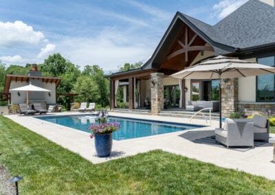 Living Stone Design+Build Pool and Decor