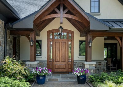 Living Stone Design+Build House Front Door