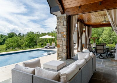 Living Stone Design+Build Covered Patio