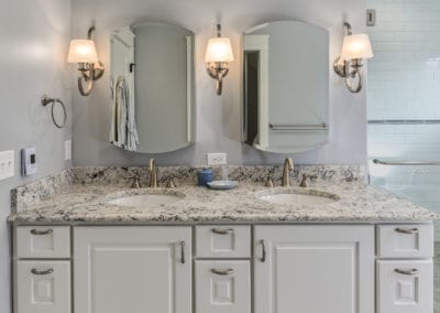 vogel renovation master bathroom